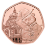 Paddington™ at St Pauls 2019 UK 50p Gold Proof Coin