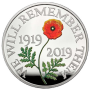 The Remembrance Day 2019 UK £5 Silver Proof Coin