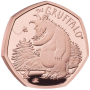 The Gruffalo and Mouse 2019 UK 50p Gold Proof Coin