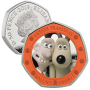 Wallace and Gromit 2019 UK 50p Silver Proof Coin