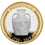 Wedgwood 2019 UK £2 Silver Proof Coin