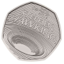 Celebrating the Life of Stephen Hawking 2019 UK 50p Brilliant Uncirculated Coin